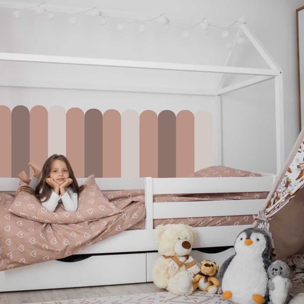 Autocolante têxtil Arco - Blush Vibe (pó romântico)