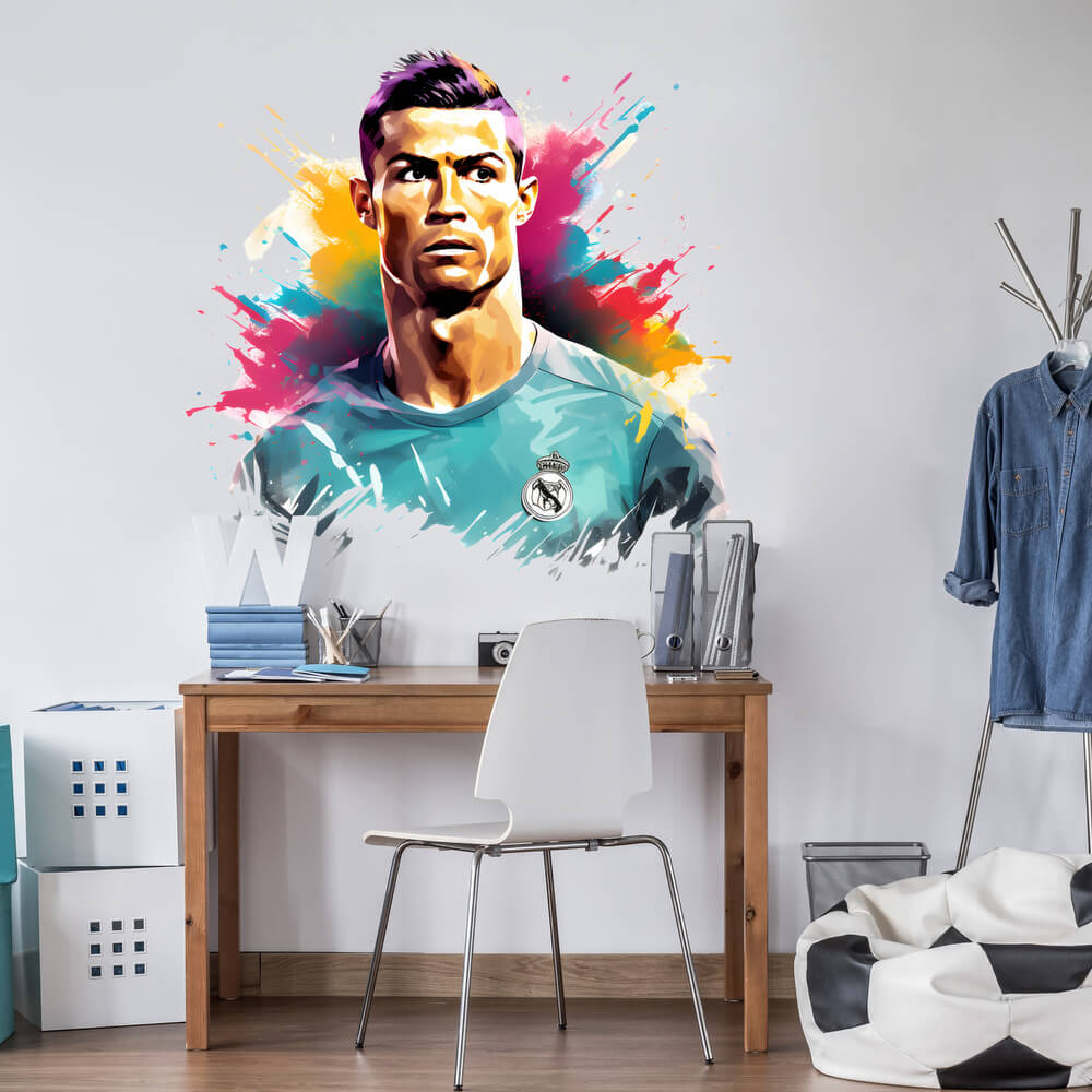 Autocolantes para menino - Cristiano Ronaldo 